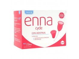 Imagen del producto ENNA CYCLE COPA MENSTRUAL T/L 2 UDS